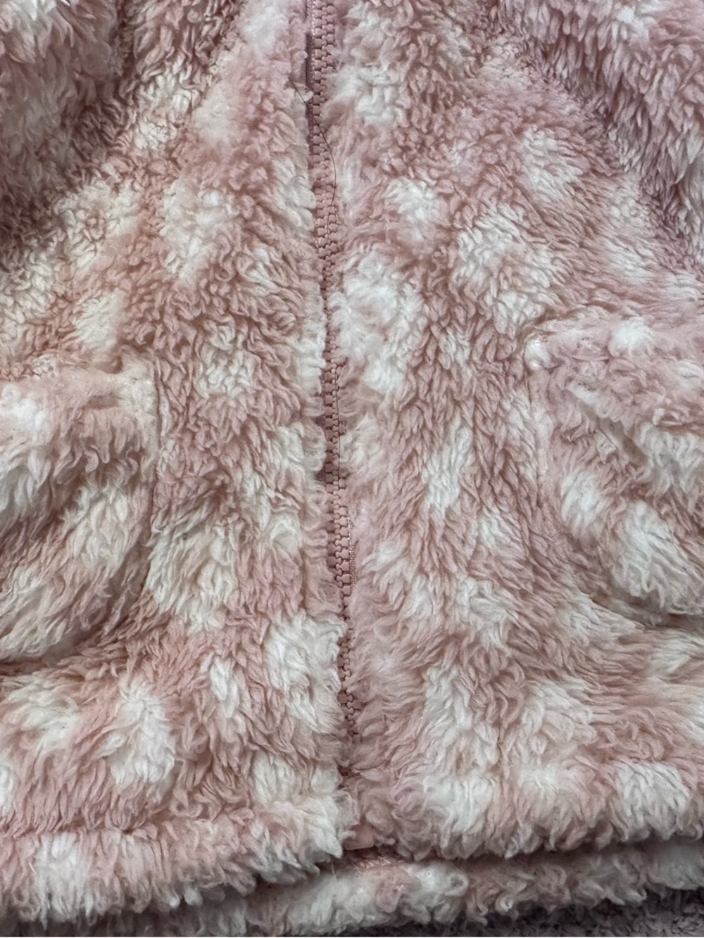 Carter’s Pink Teddy Fleece Bear Ear Jacket 12M - Picture 2 of 6